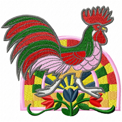 Chickens And Roosters Embroidery Design 10 Chickens And Roosters Embroidery Design 10